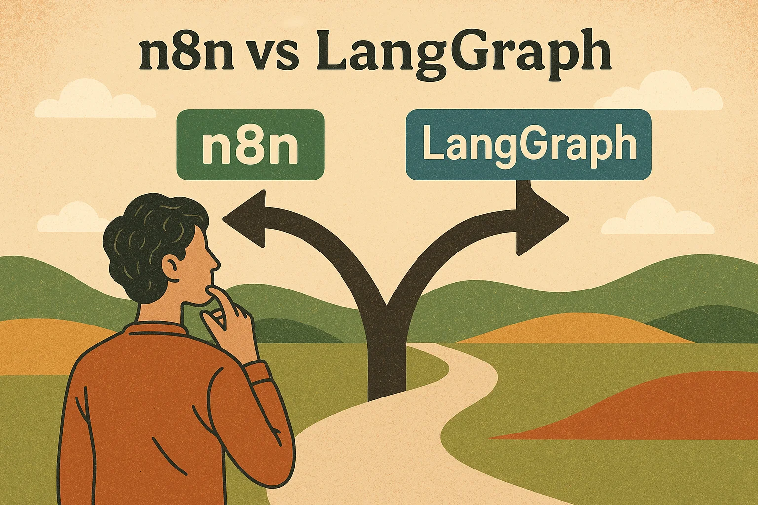 n8n vs LangGraph comparison