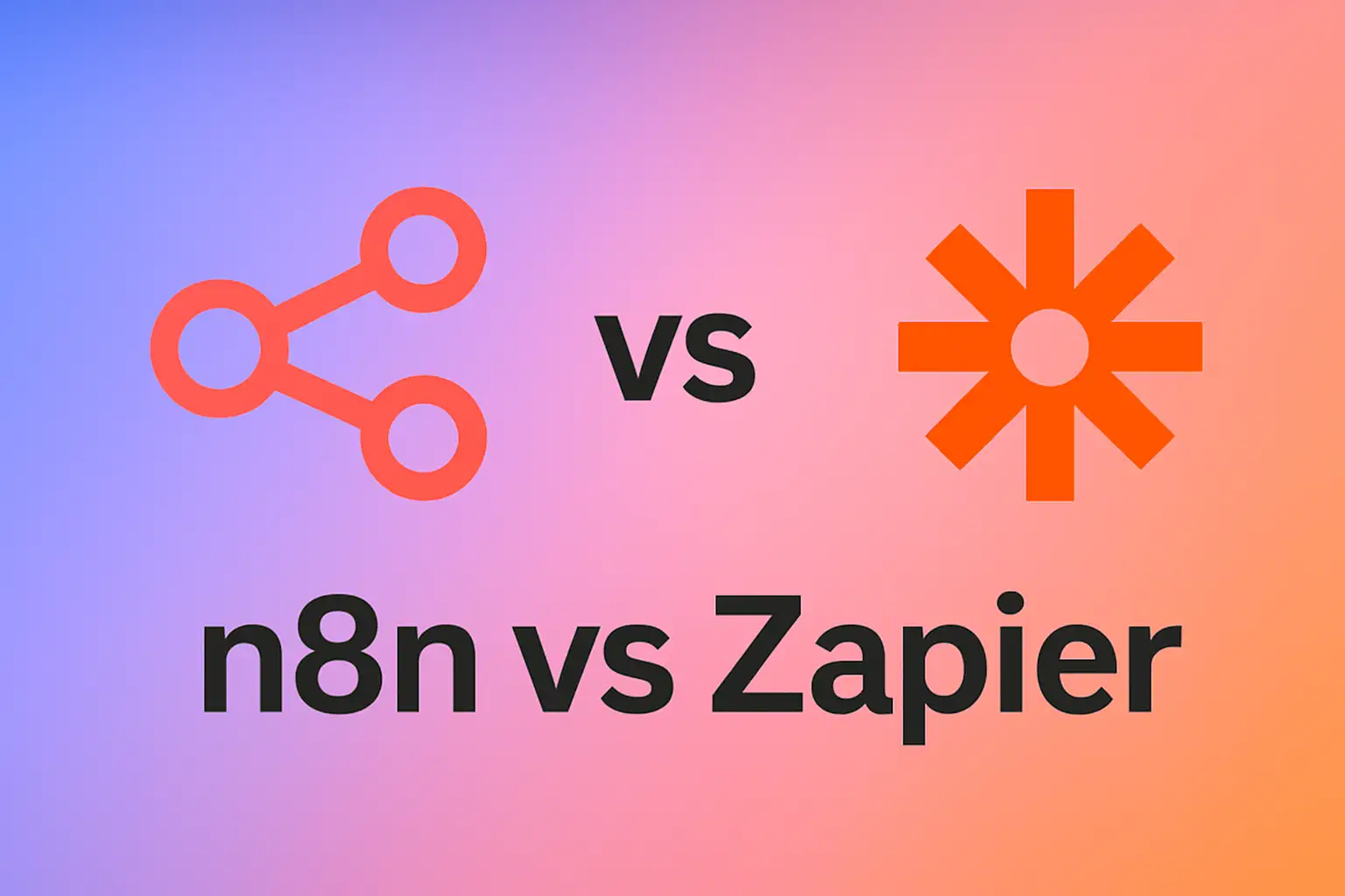 Comparison between n8n and Zapier automation tools